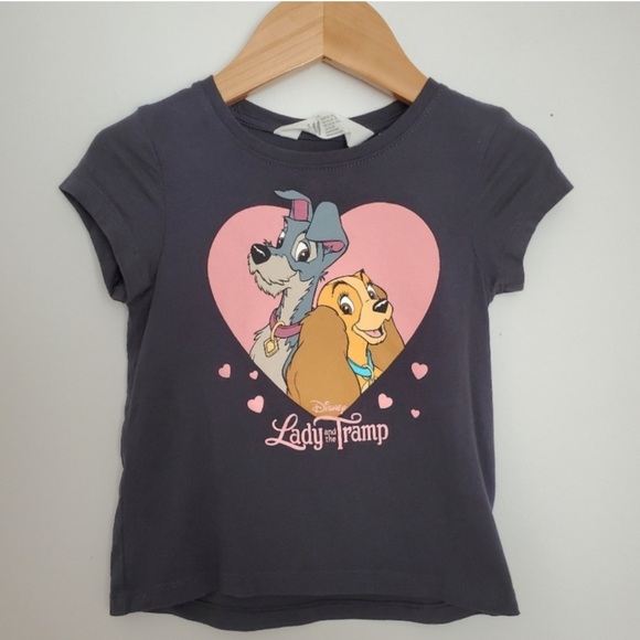 H&M Other - ✨FREE with bundle purchase ✨ lady and the tramp baby girl tshirt - 2T